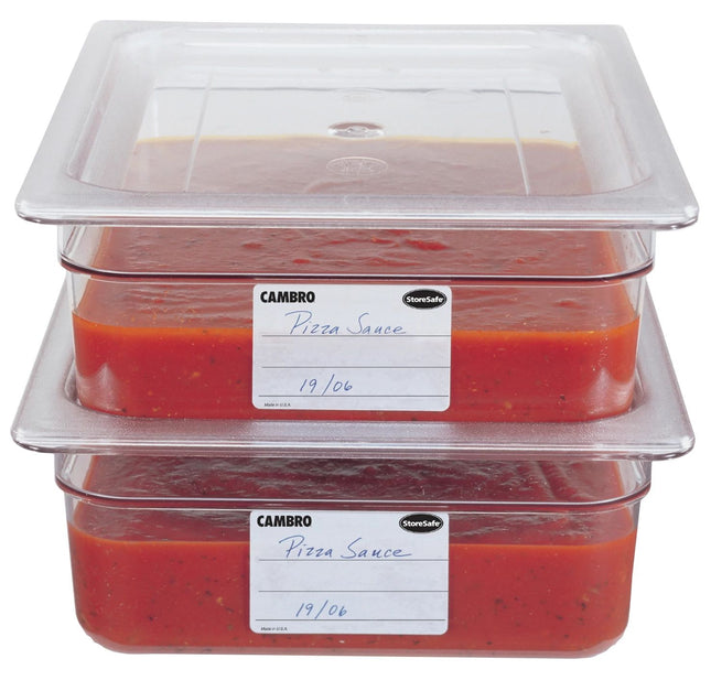 Cambro Camwear® Polycarbonat Gastronorm GN-Behälter GN1/2-100mm, Durchsichitg - 24CW135