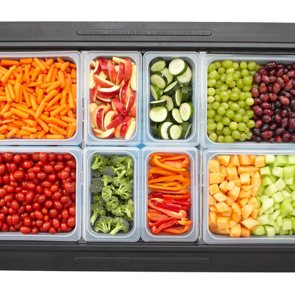 Cambro Lichtdurchlässige Polypropylen Gastronorm GN-Behälter GN1/2-100 - 24PP190