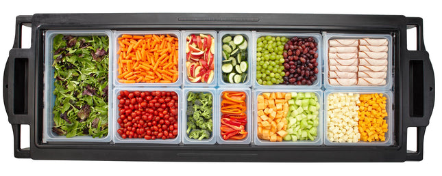 Cambro Lichtdurchlässige Polypropylen Gastronorm GN-Behälter GN1/2-100 - 24PP190