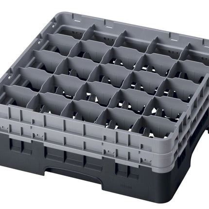 Cambro Camrack® 25-Fächer - Spülkorb mit 2 Extender 500 x 500 x 184 mm - 25S534110