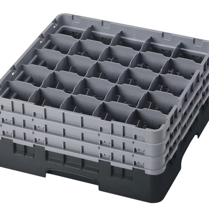 Cambro Camrack® 25-Fächer - Spülkorb mit 3 Extender 500 x 500 x 225 mm - 25S738110