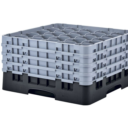 Cambro Camrack® 25-Fächer - Spülkorb mit 4 Extender 500 x 500 x 267 mm - 25S900110