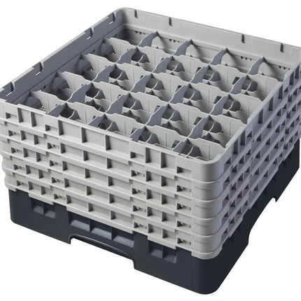 Cambro Camrack® 25-Fächer - Spülkorb mit 5 Extender 500 x 500 x 308 mm - 25S958110