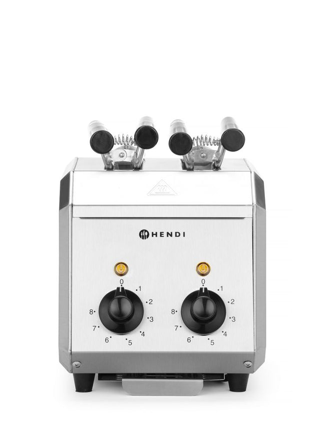 HENDI Sandwichtoaster – 230 V / 1200 W – 215 × 300 × 270 mm – Produktansicht