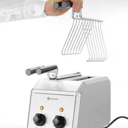 HENDI Sandwichtoaster – 230 V / 1200 W – 215 × 300 × 270 mm – weitere Produktansicht