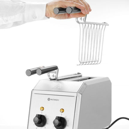 HENDI Sandwichtoaster – 230 V / 1200 W – 215 × 300 × 270 mm – weitere Produktansicht