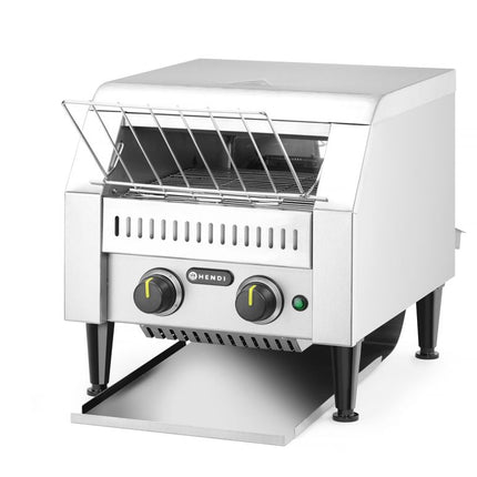 HENDI Durchlauftoaster – Silber – 230 V / 2240 W – 418 × 365 × 390 mm – weitere Produktansicht