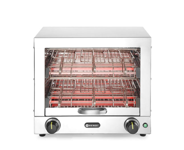 HENDI Multi-Toaster mit 6 Zangen – 230 V / 3000 W – 450 × 390 × 400 mm – Produktansicht