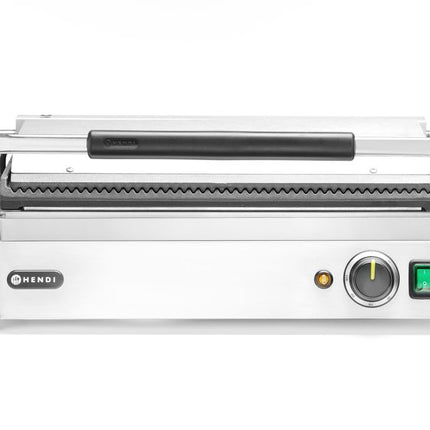 HENDI Kontaktgrill Panini XL – 230 V / 2700 W – 548 × 464 × 216 mm – weitere Produktansicht