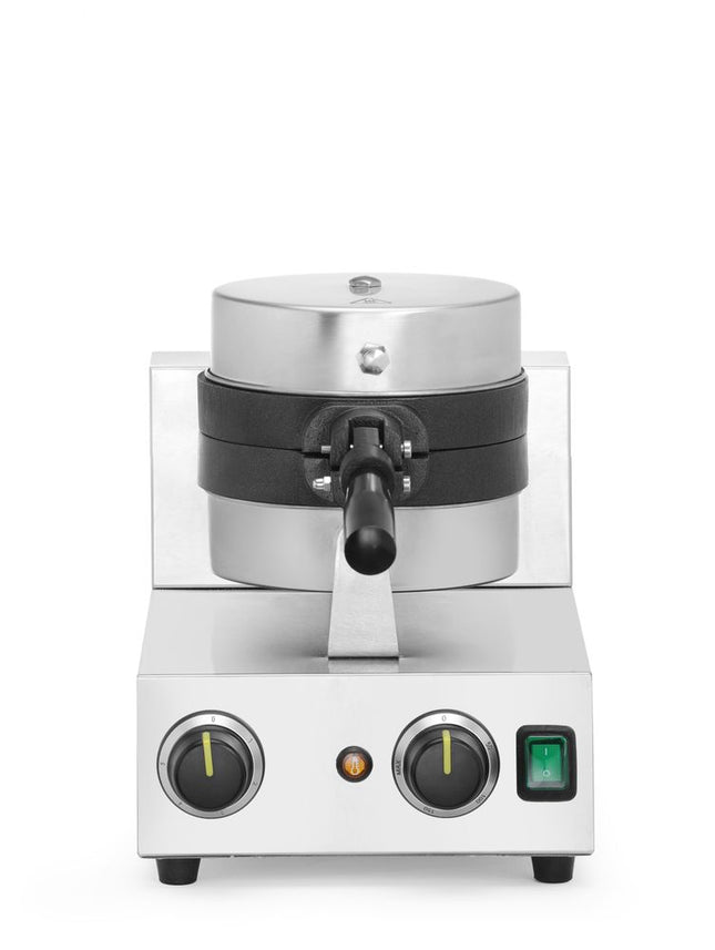 HENDI UFO-Burger –  Gelato-Panini-Presse – 230 V / 1300 W – Silber – 531 × 250 × H 312 mm  – Produktansicht