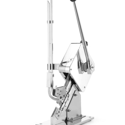 HENDI Manueller Wurstschneider – Silber – 150 × 350 × H 500 mm – Produktansicht