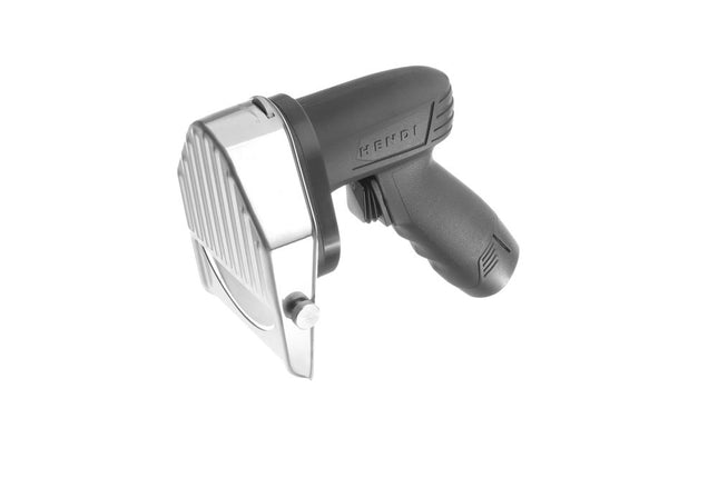 HENDI Elektrisches Kebabmesser – kabellos – Kitchen Line – 230 V / 80 W – 155 × 127 × 202 mm – Produktansicht