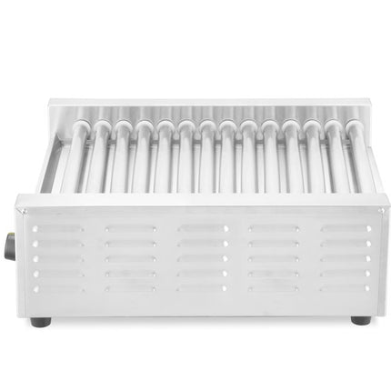 HENDI Rollengrill –  2 Zonen – 230 V / 1230 W – 14 Rollen – 566 × 640 × H 192 mm – Weitere Produktansicht