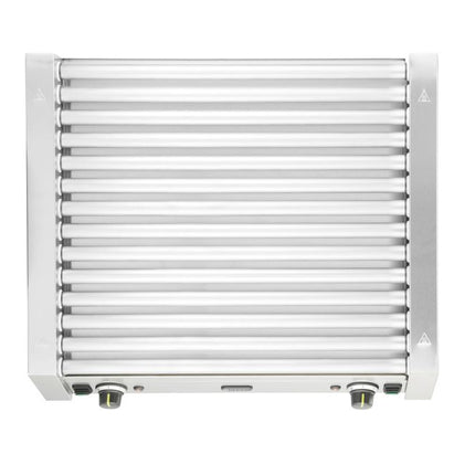 HENDI Rollengrill XL - 2 Zonen – 230 V / 2000 W – 14 Rollen – Rechteckig – Silber – 732 × 590 × H 168 mm – Detailansicht 3