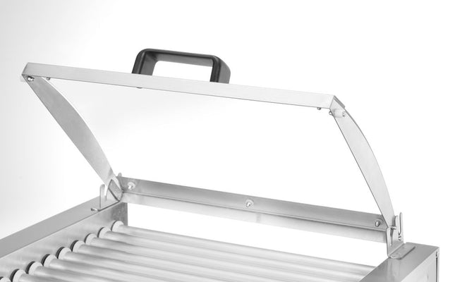 HENDI Abdeckung für Rollengrill – 477 × 354 × H 70 mm  – Produktansicht