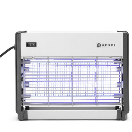 HENDI Insektenvernichter – elektronisch – Wirkungsbereich: 50 m² – 230 V / 26 W – 379 × 103 × 265 mm – Produktansicht