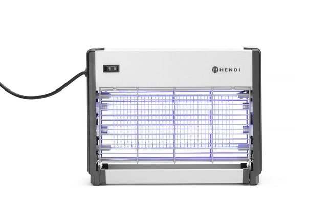 HENDI Insektenvernichter – elektronisch – Wirkungsbereich: 50 m² – 230 V / 26 W – 379 × 103 × 265 mm – Produktansicht