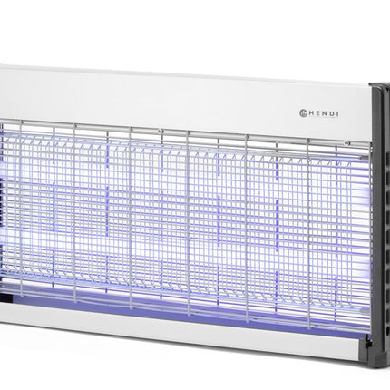 HENDI Insektenvernichter – elektronisch – Wirkungsbereich: 150 m² – 230 V / 45 W – 655 × 90 × 360 mm – weitere Produktansicht
