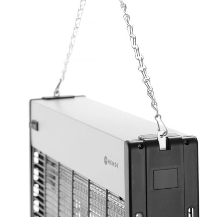 HENDI Insektenvernichter – elektronisch – Wirkungsbereich: 150 m² – 230 V / 45 W – 655 × 90 × 360 mm – weitere Produktansicht