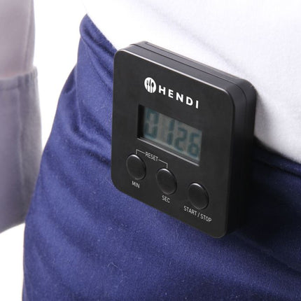 HENDI Digitale Küchenuhr – 67 × 20 × 67 mm – weitere Produktansicht