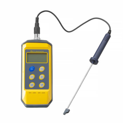 HENDI Thermometer mit Digitalanzeige und Stiftsonde – 195 × 85 × 45 mm – Produktansicht