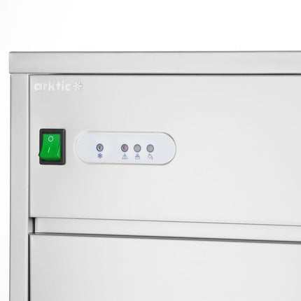 Arktic Eiswürfelmaschine – ~26 kg / Tag – 230 V / 241 W – 600 × 400 × 675 mm – weitere Produktansicht