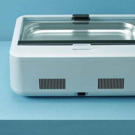 HENDI Chiller UNIQ – GN 1/1 – designed by Robert Bronwasser – 220-240 V / 120 W – Blau – 607 × 398 × H 248 mm  – Detailansicht 7