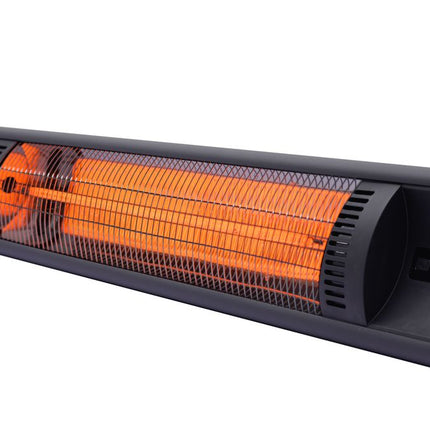 HENDI Infrarot-Heizgerät "Bola" – Schwarz – 230 V / 2500 W – 912 × 185 × 174 mm – weitere Produktansicht