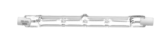 HENDI Infrarotlampe –  Halogen – 230 V / 500 W – Ø 10 × H 118 mm  – Produktansicht