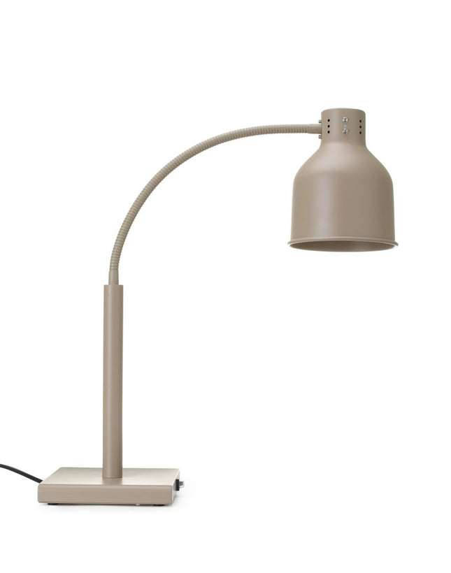 HENDI Flexible Wärmelampe – 230 V / 250 W – Beige – 268 × 203 × H 660 mm – Produktansicht