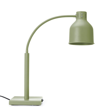 HENDI Flexible Wärmelampe – 230 V / 250 W – Grün – 268 × 203 × H 660 mm – Produktansicht