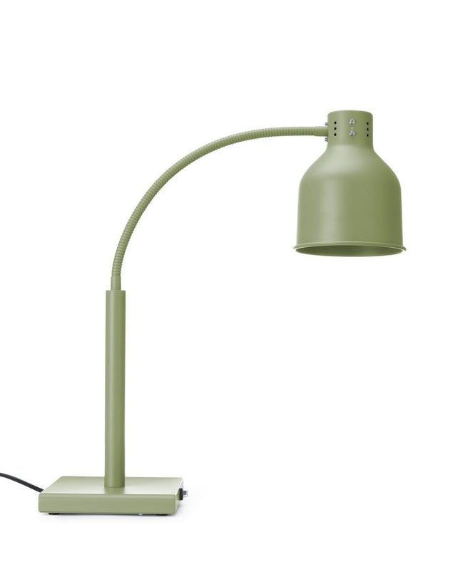 HENDI Flexible Wärmelampe – 230 V / 250 W – Grün – 268 × 203 × H 660 mm – Produktansicht