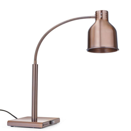 HENDI Flexible Wärmelampe – 230 V / 250 W – Kupfer – 268 × 203 × H 660 mm – Weitere Produktansicht