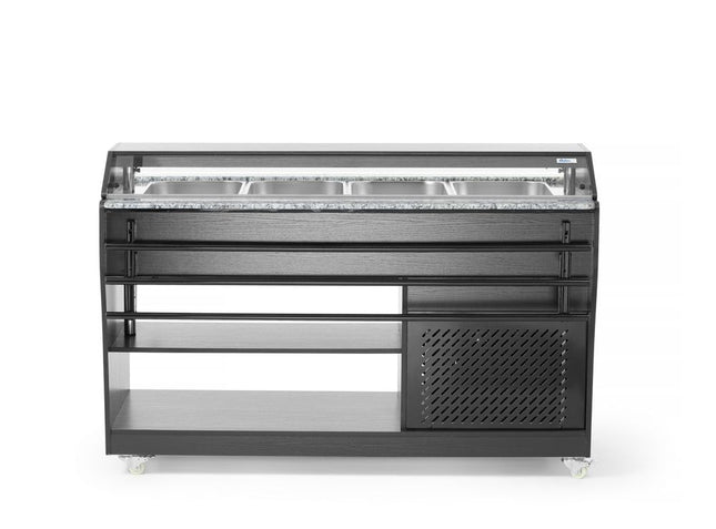 Arktic Salatbuffet – GN 1 / 1 – 1490 l – 230 V / 170 W – 765 × 1490 × H 1370 mm – Produktansicht