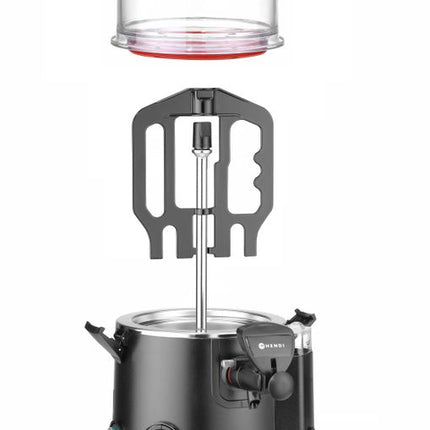 HENDI Schokoladenspender – 5 l – 230 V / 1006 W – 440 × 360 × 471 mm – weitere Produktansicht