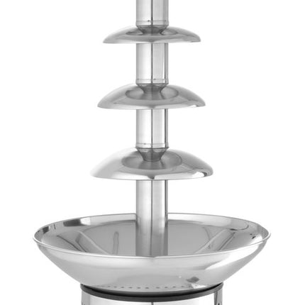 HENDI Schokoladenbrunnen mit 6 Ebenen – 230 V / 300 W – Ø 372 × H 850 mm – Produktansicht