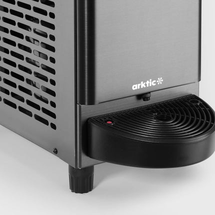 Arktic Slush-Eis-Maschine – Kitchen Line – 230 V / 380 W – Schwarz – 507 × 205 × H 810 mm – Detailansicht 3