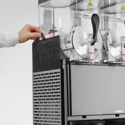 Arktic Slush-Eis-Maschine – Kitchen Line – 230 V / 1080 W – Schwarz – 507 × 615 × H 810 mm – Detailansicht 3