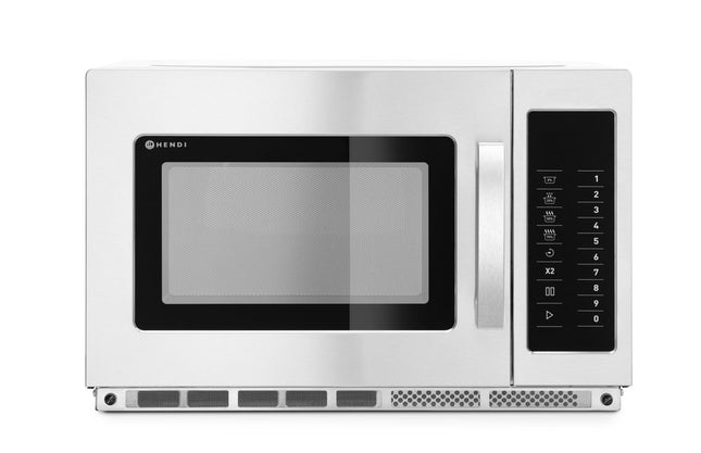 HENDI Mikrowelle – programmierbar 1800 W – 34 l – 230 V / 3000 W – 572 × 520 × 363 mm – Produktansicht