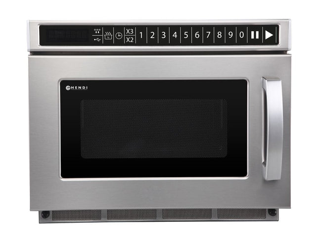 HENDI Mikrowelle – programmierbar via USB-Anschluss 1800 W – 230 V / 3000 W – 560 × 419 × 336 mm – Produktansicht