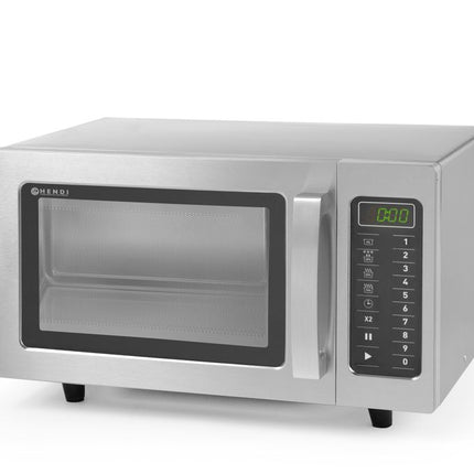 HENDI Mikrowelle – programmierbar 1000 W – 23 l – 230 V / 1550 W – 509 × 572 × 306 mm – weitere Produktansicht