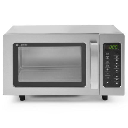 HENDI Mikrowelle – programmierbar 1000 W – 23 l – 230 V / 1550 W – 509 × 572 × 306 mm – weitere Produktansicht