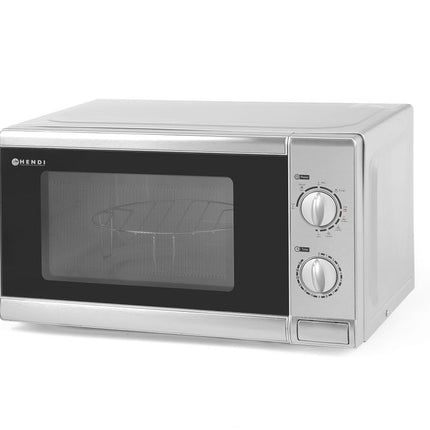 HENDI Mikrowelle mit Grillfunktion – 20 l – 230 V / 1050 W – 435 × 360 × 251 mm – weitere Produktansicht