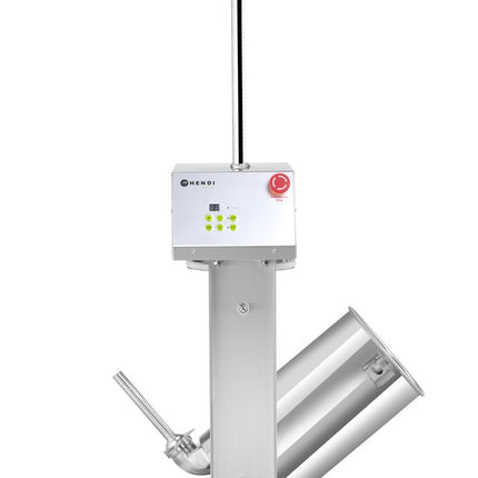 HENDI Wurstfüllmaschine –  elektrisch – 15 l – 230 V / 60 W – 450 × 350 × H 750 mm – Detailansicht 2