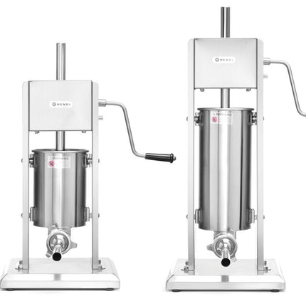 HENDI Wurstfüllmaschine Profi Line – Profi Line – 5 l – 304 × 304 × 640 mm – weitere Produktansicht
