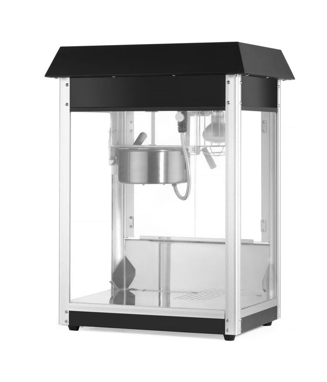 HENDI Popcorn-Maschine – Schwarz – 230 V / 1155 W – 560 × 420 × 760 mm – Produktansicht