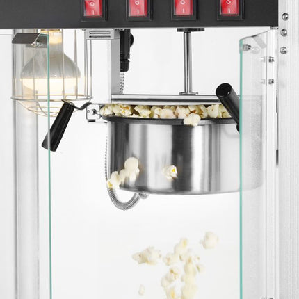 HENDI Popcorn-Maschine – Schwarz – 230 V / 1155 W – 560 × 420 × 760 mm – weitere Produktansicht