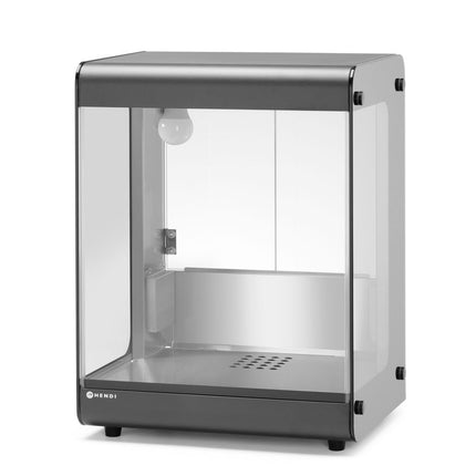 HENDI Nacho-Wärmer – Schwarz – 230 V / 500 W – 400 × 344 × 525 mm – Produktansicht