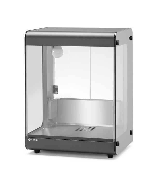 HENDI Nacho-Wärmer – Schwarz – 230 V / 500 W – 400 × 344 × 525 mm – Produktansicht