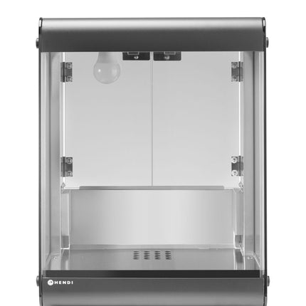 HENDI Nacho-Wärmer – Schwarz – 230 V / 500 W – 400 × 344 × 525 mm – weitere Produktansicht